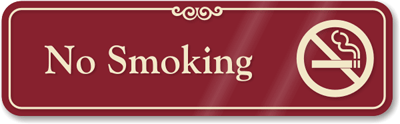 No Smoking Sign