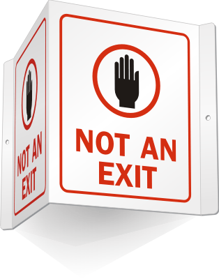 Projecting-Not-An-Exit-Door-Sign-S-4584.gif