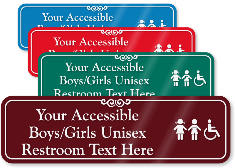 Handicapped Door Signs: Automatic Door Sign and Tactile Signs Online