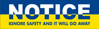 Notice Safety Banner