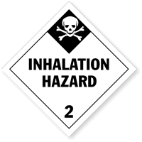Inhalation Hazard Label