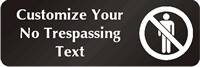 No Trespassing Symbol Sign