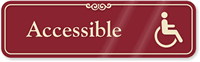 Accessible ADA Sign
