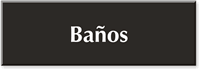 Banos Sign