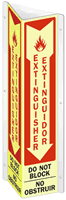 Extinguisher Do Not Block Sign
