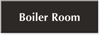 Boiler Room Engraved Sign