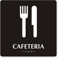 Cafeteria Sign