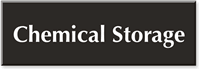 Chemical Storage Engraved Sign