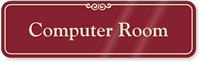 Computer Room Sign