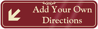 Down Left Arrow Symbol Sign