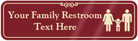 Family Restroom Symbol Sign