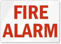 Fire Alarm Sign