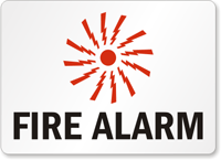 Fire Alarm Sign