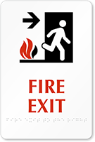 Fire Exit Sign