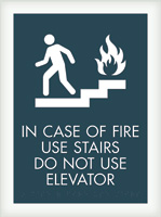 In Case Of Fire... w/Symbol