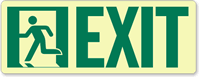 GlowSmart™ Directional Exit Sign, Left Sign