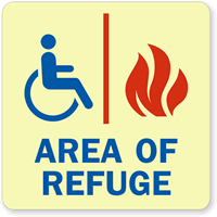 GlowSmart™ Area of Refuge Sign