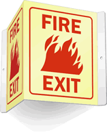 Fire Exit Sign