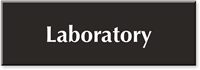 Laboratory Sign