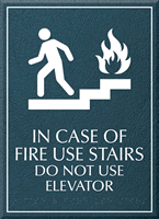 In Case of Fire Sign