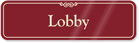 Lobby Sign