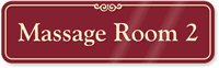 Massage Room 2 ShowCase Wall Sign
