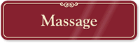 Massage ShowCase Wall Sign