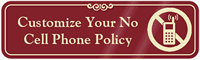 No Cell Phone Symbol Sign