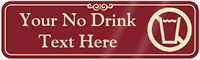 No Drink Symbol Sign