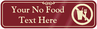 No Food Symbol Sign