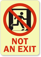 GlowSmart™ Not an Exit Sign