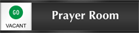 Prayer Room - Go/Stop Slider Sign