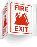 Fire Exit Sign