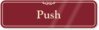 Push Sign