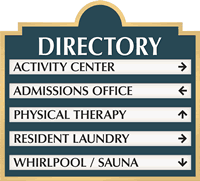 Directory Sign, 5-Panel