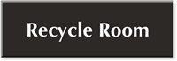 Recycle Room Engraved Sign