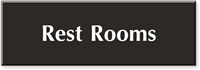 Rest Rooms Sign