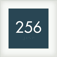 Room Number Sign