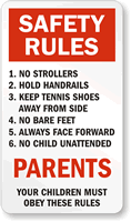 Caution: Safety Rules