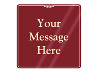 Custom ShowCase™ Sign
