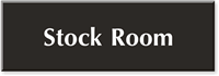 Stock Room Sign