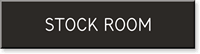 Stock Room Sign