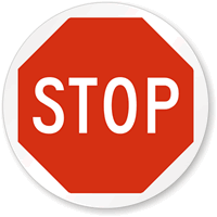 Stop SlipSafe™ Floor Sign