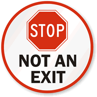 Stop Not an Exit