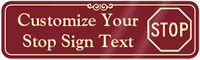 STOP Symbol Sign