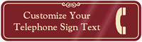 Telephone Symbol Sign