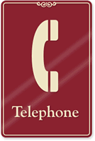 Telephone (with telephone symbol)