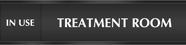 Treatment Room - In Use/Vacant Slider Sign