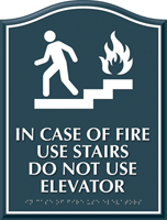 Do Not Use Elevator Sign
