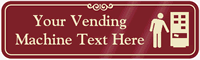 Vending Machine Symbol Sign
